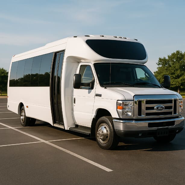Garland Shuttle Bus Rentals 20 Passenger Shuttle Bus