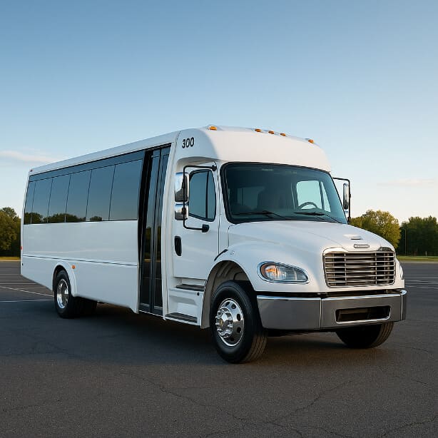 Garland Shuttle Bus Rentals 25 Passenger Shuttle Bus