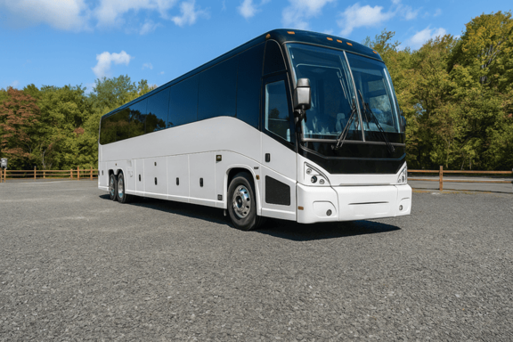 Garland Shuttle Bus Rentals 56 Passenger Shuttle Bus