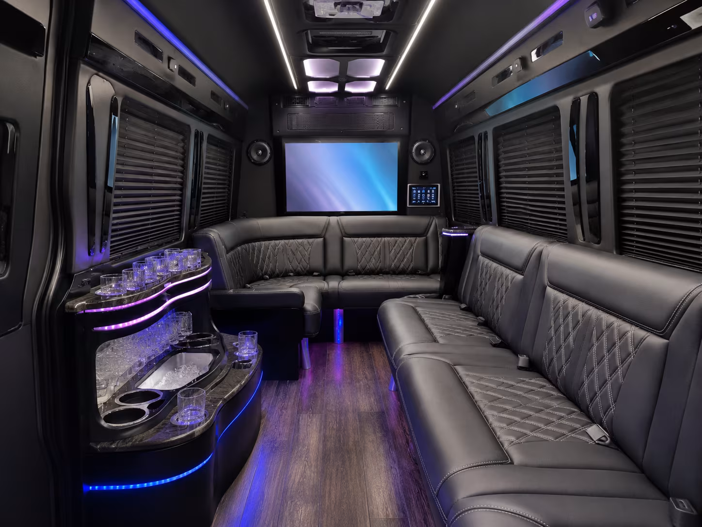 bus rental options for garland trips